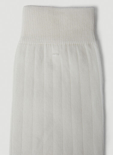 Maison Margiela Split Toe Socks White mla0151017
