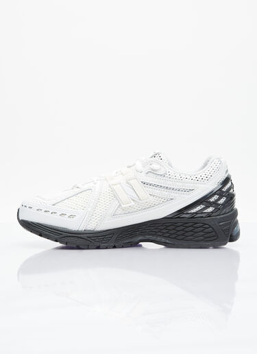 Comme des Garçons Homme x New Balance 1960D Leather And Mesh Sneakers White cgn0154002