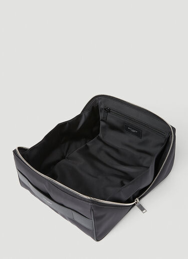 Saint Laurent Logo Wash Bag Black sla0151087