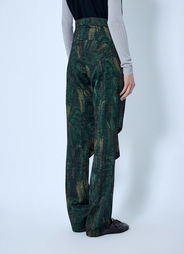 Kiko Kostadinov Cassowary Trousers Green kko0265001