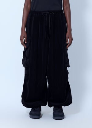 Y-3 Velvet Corduroy Cargo Pants Black yyy0265006