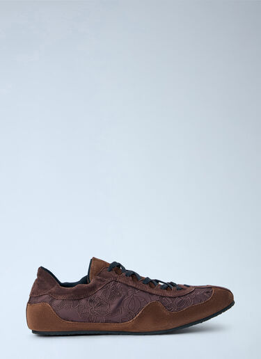LN-CC® - Cecilie Bahnsen: Blaise Soft Sneakers - Brown Cecilie Bahnsen Blaise Soft Sneakers Brown cec0266015