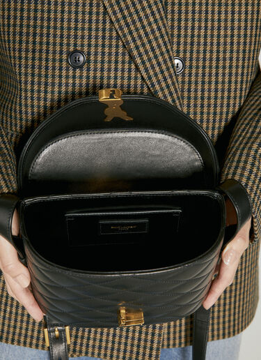 Saint Laurent June Box Shoulder Bag Black sla0254092