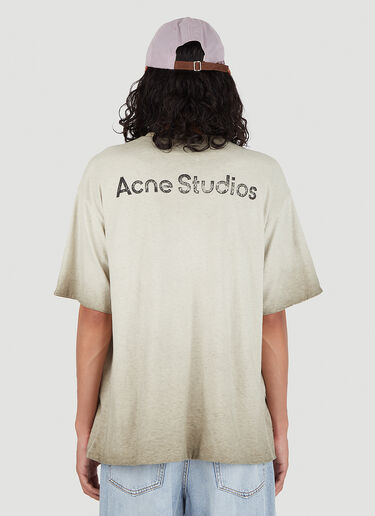 Acne Studios ロゴTシャツ ベージュ acn0146031