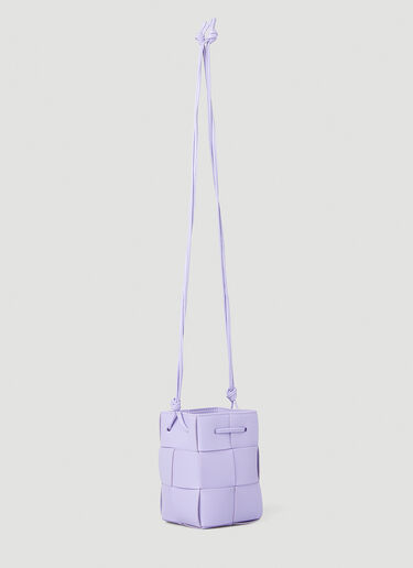 Bottega Veneta Bucket Mini Shoulder Bag Lilac bov0249049