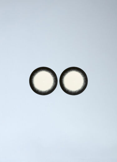 Serax x Ann Demeulemeester Set Of Two Dé Dinner Plates Black wps0691779