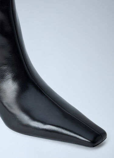 Khaite Arizona Ankle Boots Black kha0265033