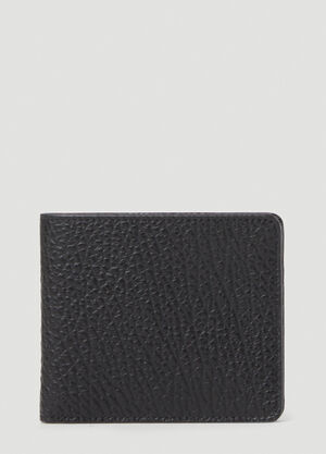 Maison Margiela Slim Leather Wallet Black mla0153032