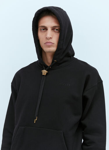 Versace Medusa Bolero Hooded Sweatshirt Black ver0151014