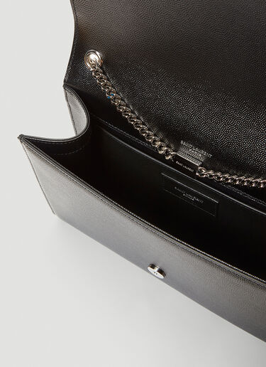 Saint Laurent Kate Small Leather Shoulder Bag Black sla0241078