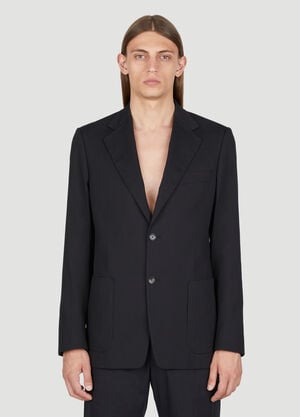 Lanvin パッチポケットブレザー ブラック lnv0153002