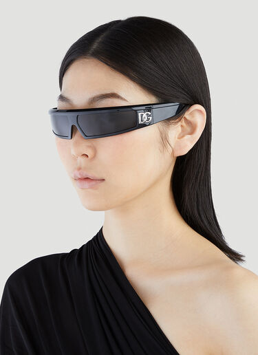 Dolce & Gabbana Narrow 太阳镜 黑色 ldg0351004
