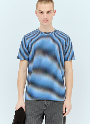 A.P.C. Striped T-Shirt Blue apc0156006