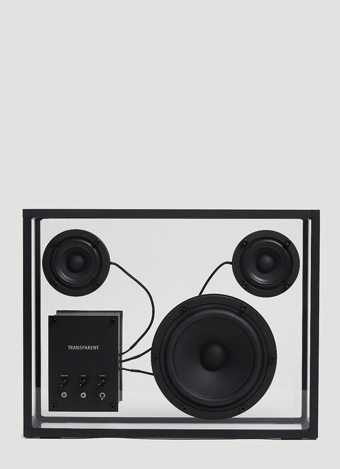 TRANSPARENT SOUNDS 라지 트랜스페어런트 스피커 Black tps0542001