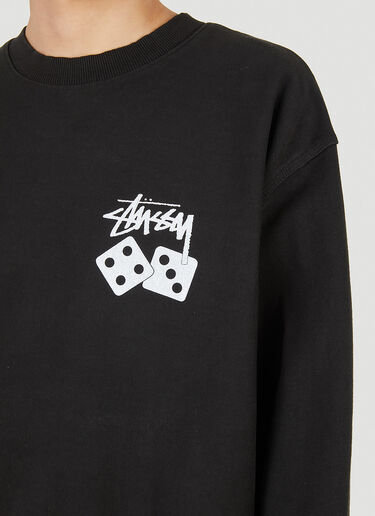 Stüssy Dice Sweatshirt Black sts0152045