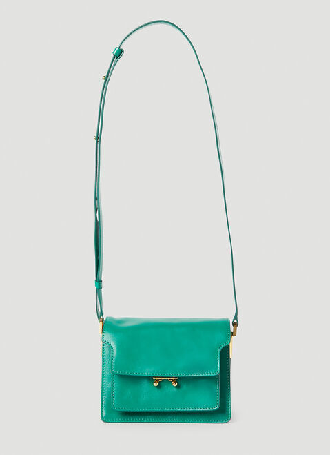 Marni Trunk Soft Mini Shoulder Bag Black mni0254003