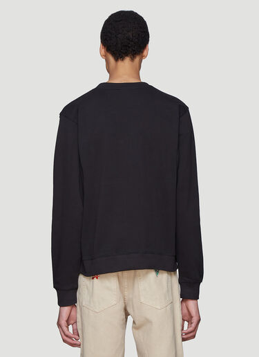Mr. Thunders BLACKFONT Logo Sweater Black mrt0135007