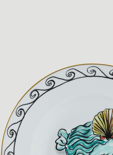 Ginori 1735 Set of Two Il Viaggio di Nettuno Soup Plate White wps0644419