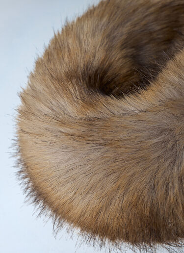 Faux Fur Bag Strap Balenciaga Faux Fur Bag Strap Cream bal0262020