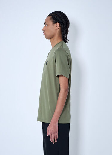 Moncler Logo Motif T-Shirt Green mon0160022