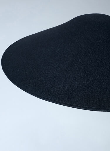 LN-CC® - Jacquemus: Le Grand Confetti Hat - Black Jacquemus Le Grand Confetti Hat Black jac0366005