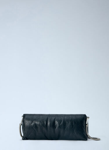 LN-CC® - Rick Owens: Soft Leather Clutch - Black Rick Owens Soft Leather Clutch Black ric0266011