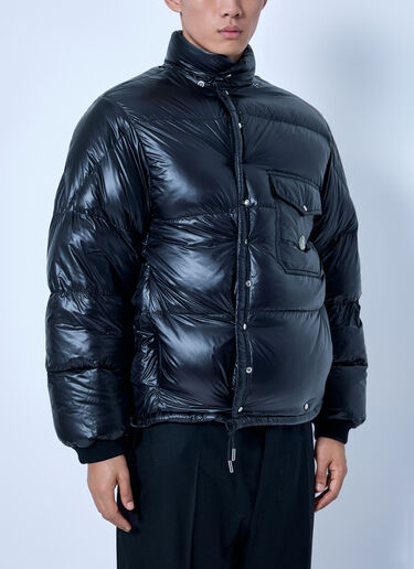 LN-CC® - Moncler RE/ICONS: Karakorum Hooded Short Down Jacket - Black Moncler RE/ICONS Karakorum Hooded Short Down Jacket Black mon0166063