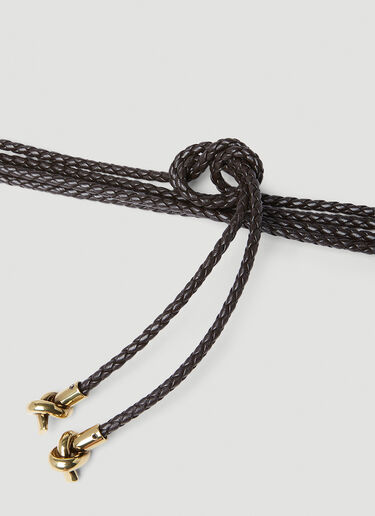 Coaxial Knot Belt Bottega Veneta Coaxial Knot Belt Brown bov0253058