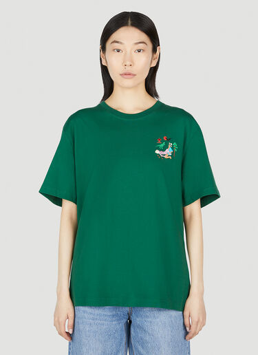 Carne Bollente Exploring Jurassic T-Shirt Green cbn0352012