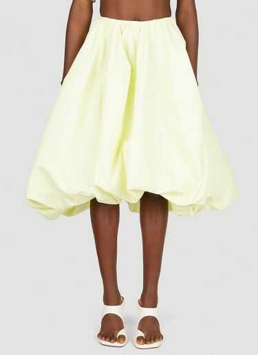 Sportmax Balloon Midi Skirt Yellow spx0252018
