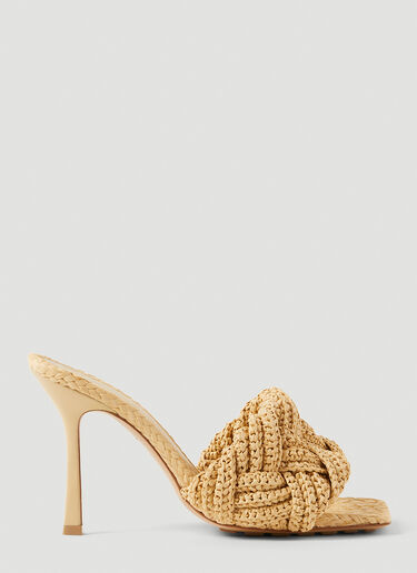 Lido High Heel Mules Bottega Veneta Lido High Heel Mules Beige bov0251079