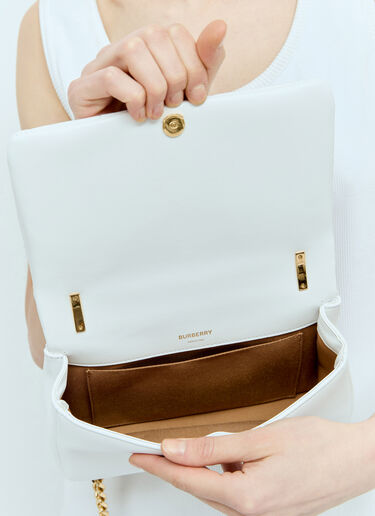 Burberry Small Lola Shoulder Bag White bur0255081