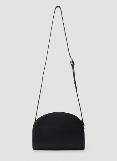A.P.C. Demi Lune Shoulder Bag Black apc0248027