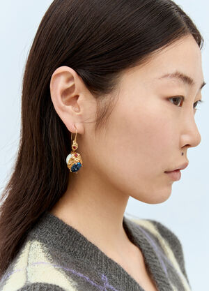 Marc Jacobs Pearl Drop Earrings Silver mcj0255004