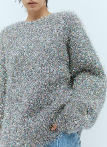 Glistening Sweater Jil Sander Glistening Sweater Grey jil0254003