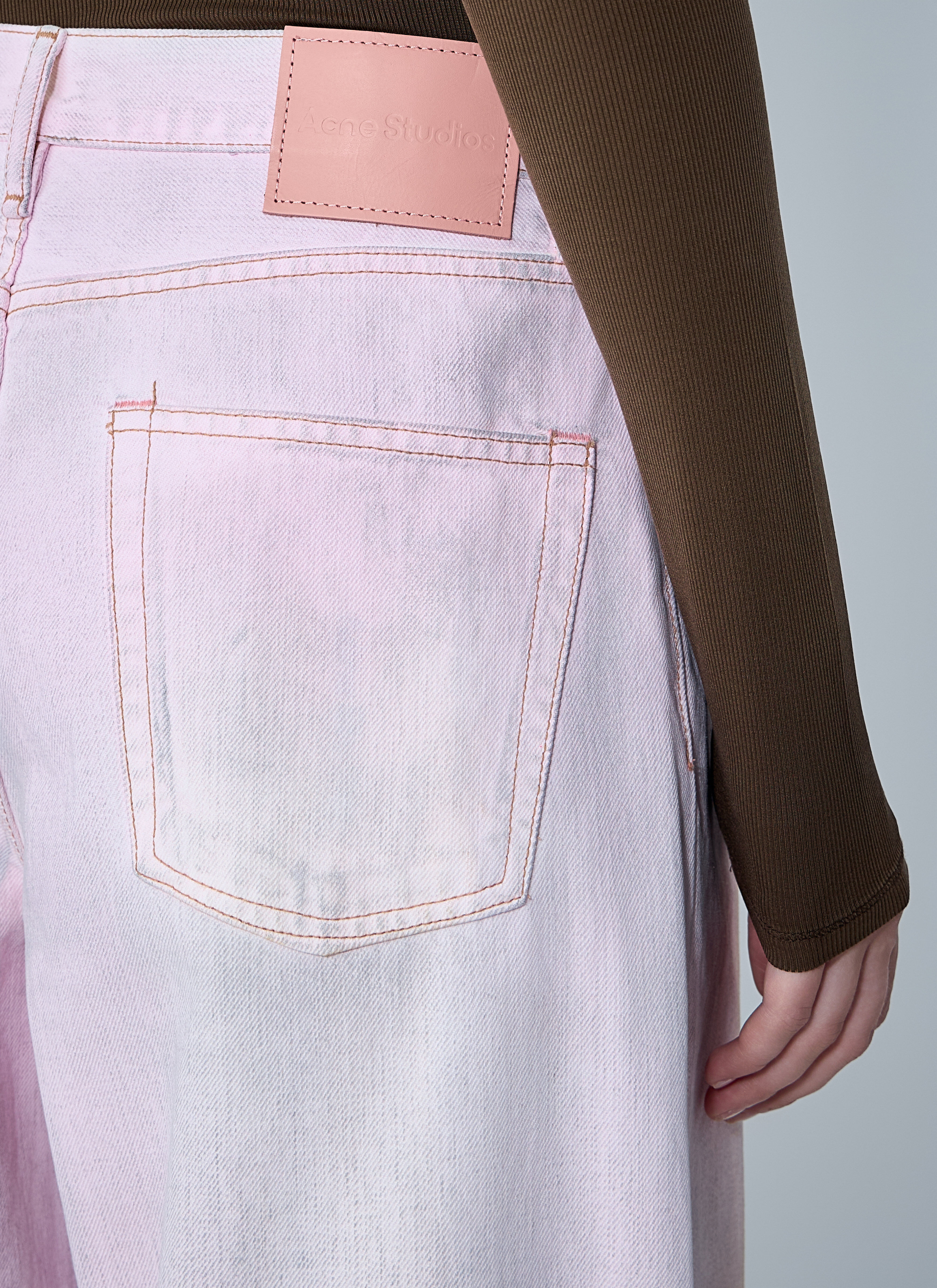Acne Studios レディース 1981 コーティングジーンズ の ピンク | LN-CC®