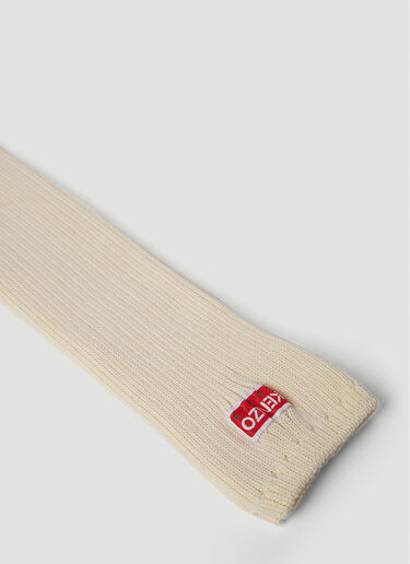Logo Patch Socks Kenzo Logo Patch Socks Cream knz0250055