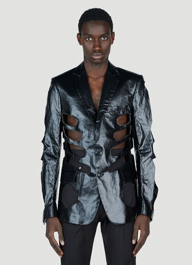 Walter Van Beirendonck Sharp 西装外套 黑色 wlt0152001