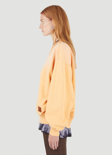 Acne Studios Crewneck Sweatshirt  Orange acn0345007