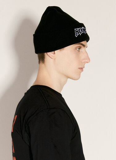 Fucking Awesome Stamp Cuff Beanie Hat Black fua0156002