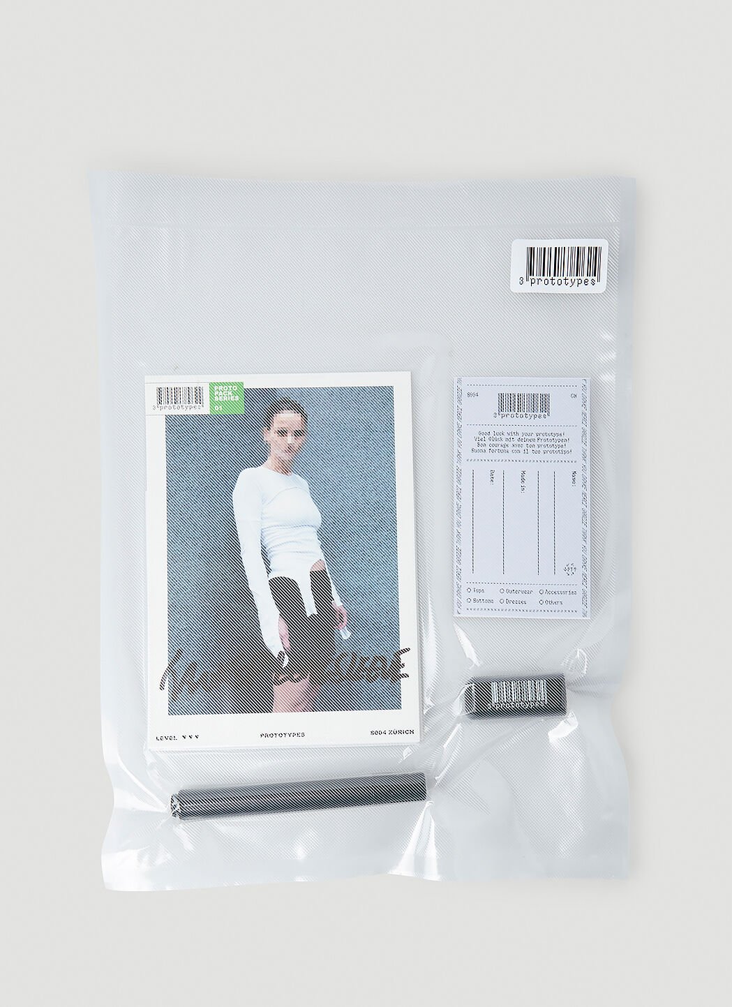 Balenciaga Proto Pack Long Sleeve Top Black bal0155113