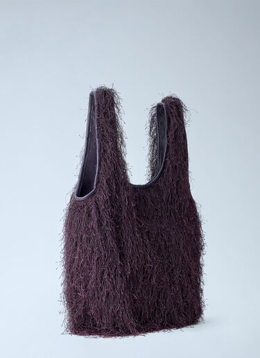 Dries Van Noten Marche Medium Tote Bag Purple dvn0264036