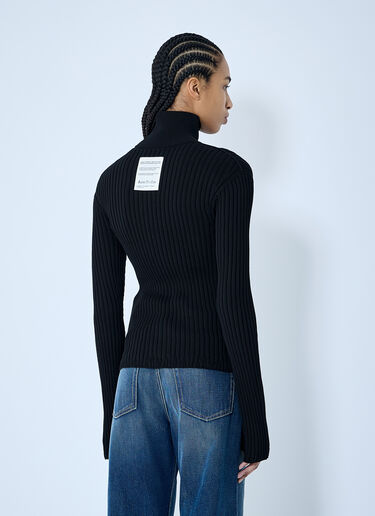 Acne Studios 집업 니트 가디건  블랙 acn0259004