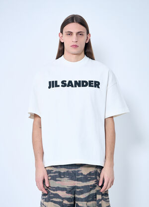 Jil Sander Logo T-Shirt Pink jil0159002