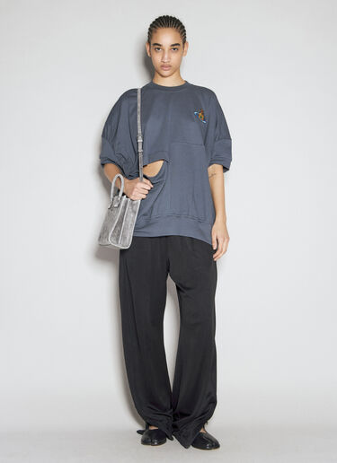 Vivienne Westwood Teddy 小号手提包 灰色 vvw0255004