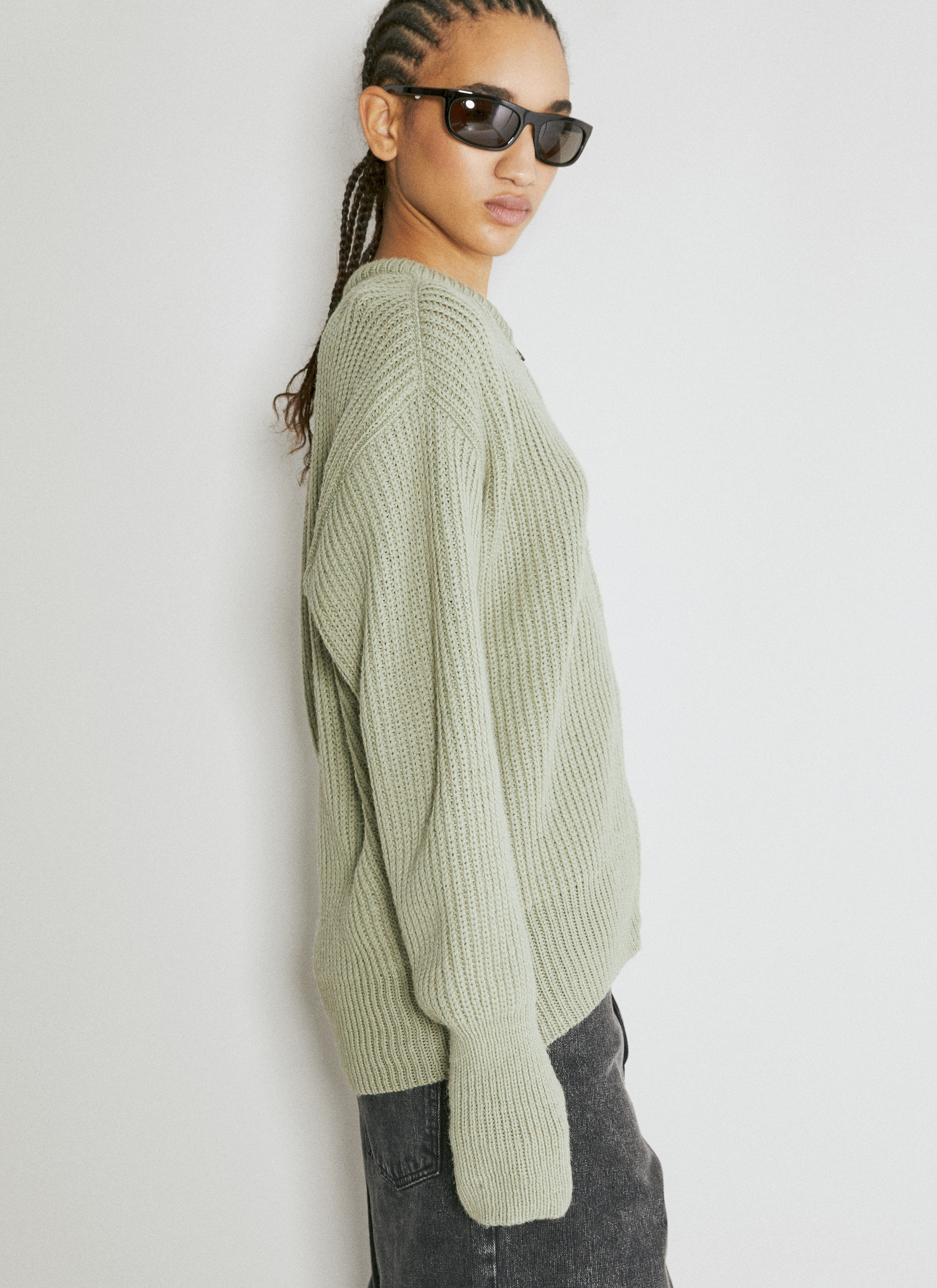 Our Legacy Zip Wrap Cardigan en Green pour femme | LN-CC®