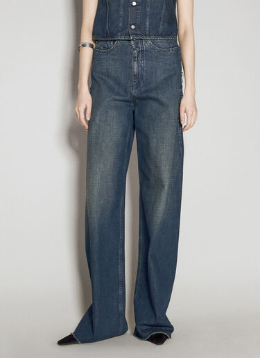 MM6 Maison Margiela Five Pocket Jeans Blue mmm0255009