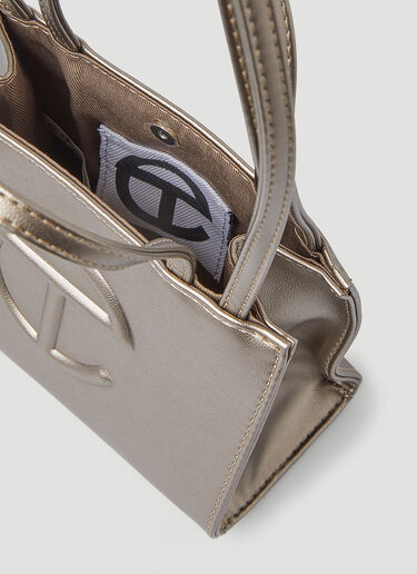 Telfar SMALL SHOPPER BRONZE Light Brown tel0342021