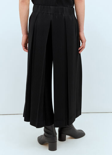Homme Plissé Issey Miyake Tucked Pleated Pants Black hmp0158003