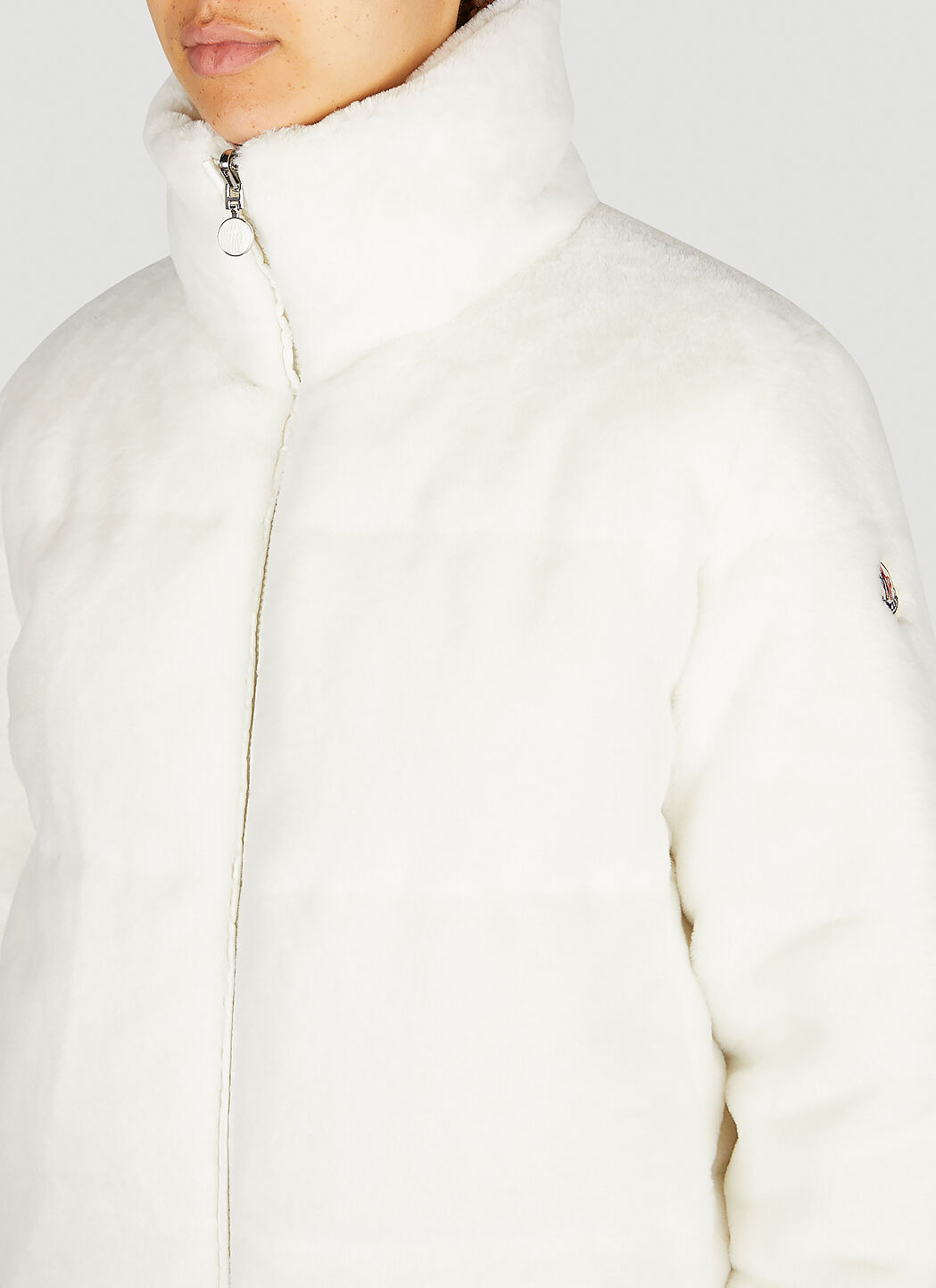 Moncler Pluvier Short Down Jacket in White für Damen | LN-CC®